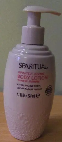 Foto aus der offiziellen Meldung: SPARITUAL Infinitely Loving Body Lotion Chinese Jasmine Körperlotion — Risiko: Chemikalie