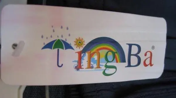 Foto uit de officiële melding: Tingba Kinderkleding — risico: Verwonding & Verwurging