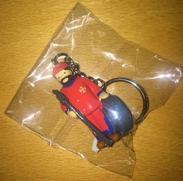 Foto do aviso oficial: Neyðarkallinn Chaveiro com figura de jogo — risco: Engasgamento