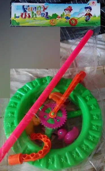 Photo from the official notice: Fantástiko Funny Wheel push along toy — choking risk