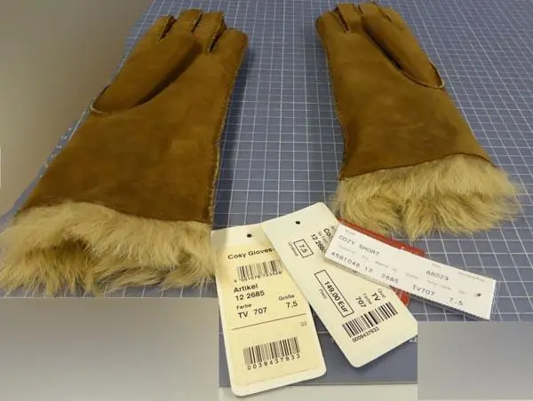Photo de l’avis officiel: Christ Cosy Gloves Gants — risque: Risque chimique