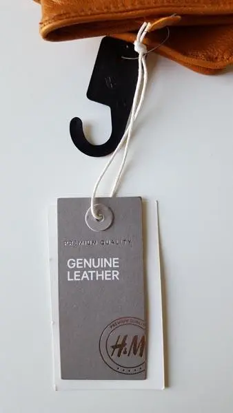 Photo de l’avis officiel: H&amp;M Gants en cuir — risque: Risque chimique
