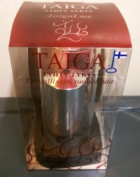Photo de l’avis officiel: Taiga Lyhty Lykta Lampe à huile décorative — risque: Risque chimique