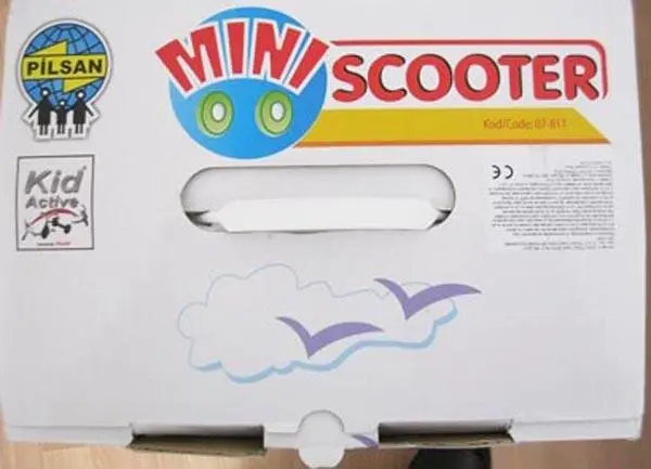 Photo de l’avis officiel: Pilsan / Kid active Mini Scooter Scooter jouet — risque: Blessures