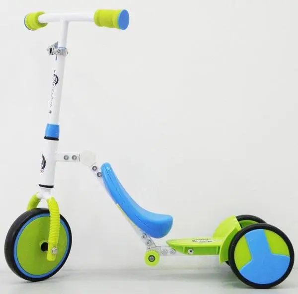 Foto aus der offiziellen Meldung: Rollers by OZINC TRIKE TO TRI-SCOOTER Cabrio Dreirad-Roller — Risiko: Verletzungen