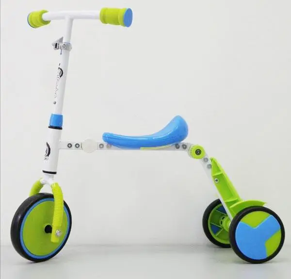 Foto aus der offiziellen Meldung: Rollers by OZINC TRIKE TO TRI-SCOOTER Cabrio Dreirad-Roller — Risiko: Verletzungen
