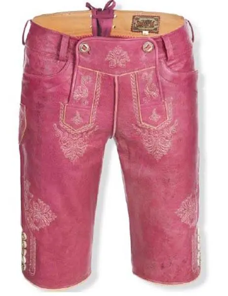 Foto aus der offiziellen Meldung: Stocker Point Original No. 1 Hose Kris beere Damen-Lederhose — Risiko: Chemikalie