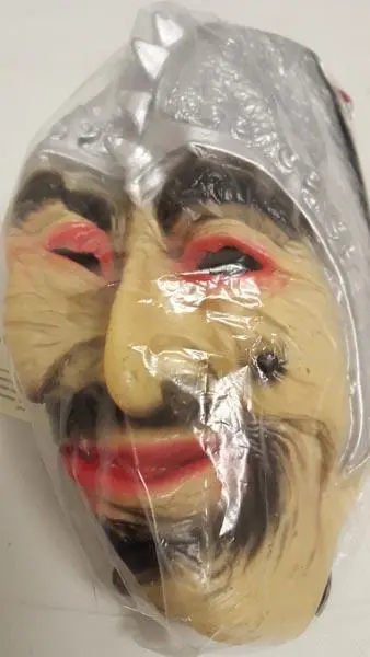 Photo de l’avis officiel: Masque d'horreur ('Horror mask') Masque de fantaisie — risque: Risque chimique
