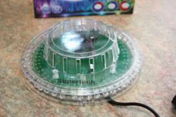 Foto do aviso oficial: Supertech Sunflower LED Light Luz LED — risco: Choque elétrico
