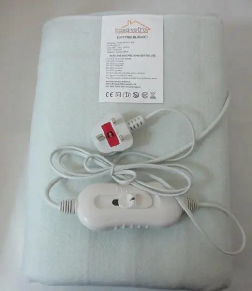 Photo de l’avis officiel: Casa Vetro Couverture électrique — risque: Risque sanitaire/autre