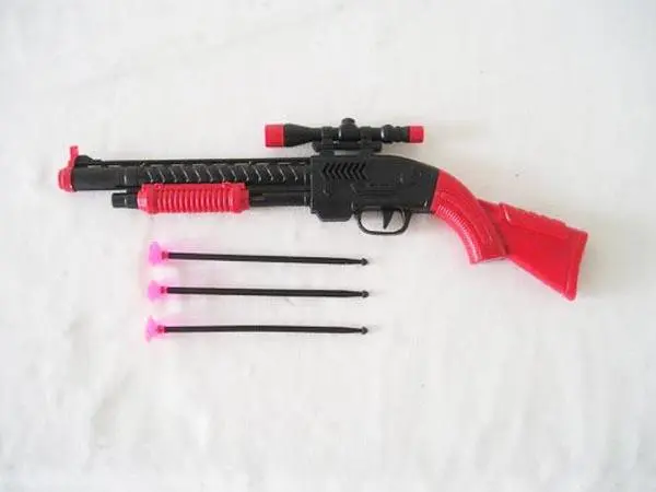 Foto del aviso oficial: Pistola de juguete — riesgo: Atragantamiento (A12/0292/16)
