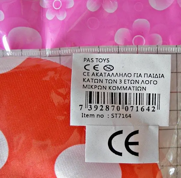 Foto dell’avviso ufficiale: Fascia per copricapo — rischio: Rischio chimico