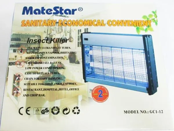 Photo from the official notice: Matestar Insect Killer - Sanitary Economical Convenient electric insect killer — electric shock risk