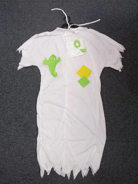 Foto aus der offiziellen Meldung: GHOST Children's Costume Kostüm ausgefallenem Kleid — Risiko: Strangulierung