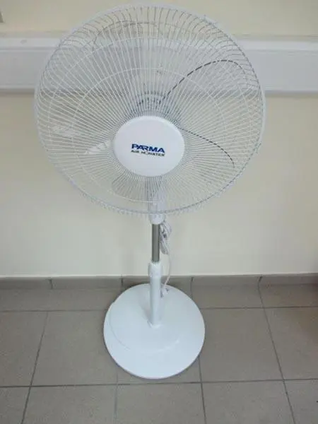 Photo de l’avis officiel: PARMA Air Monster Ventilateur de support électrique — risque: Coupures