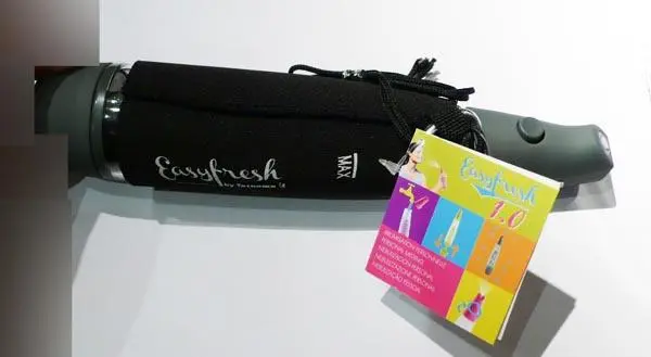 Foto aus der offiziellen Meldung: Technoma Easyfresh 1.0, Personal Misting Kühlnebelgerät — Risiko: Verletzungen