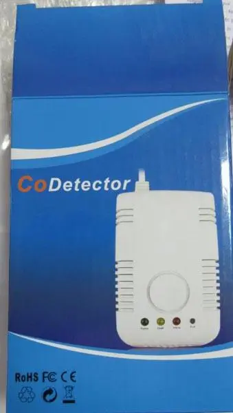 Foto uit de officiële melding: Shenzhen Yongchangda Electronics CoDetector Koolmonoxidedetector — risico: Verstikking
