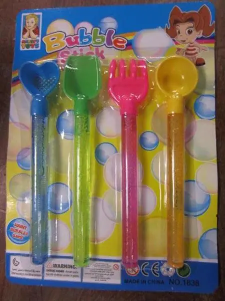 Photo de l’avis officiel: Marcos Toys Bubble Stick Jouet à bulles de savon — risque: Risque microbiologique