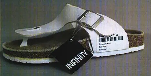 Foto dell’avviso ufficiale: Infinity Sandali da donna — rischio: Rischio chimico