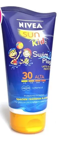 Photo de l’avis officiel: Nivea Nivea Sun Kids Crème solaire pour les enfants — risque: Risque sanitaire/autre