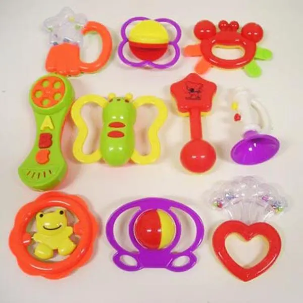 Photo de l’avis officiel: Fei Pan Baby Toys Ensemble de hochets — risque: Étouffement