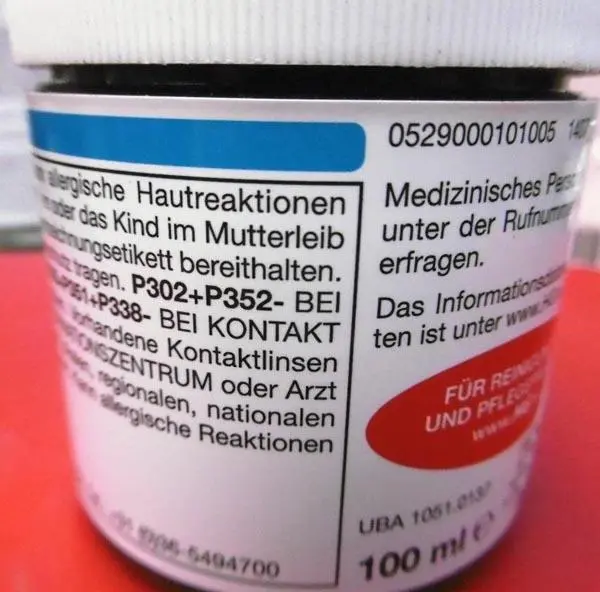 Foto aus der offiziellen Meldung: HG Heimwerk - Silikon Entferner Silikonentferner/Reinigungsmittel — Risiko: Chemikalie