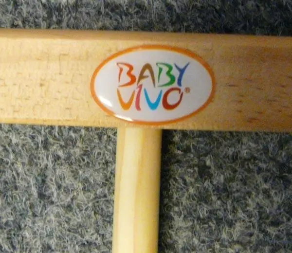 Foto uit de officiële melding: Baby Vivo Baby Vivo Laufgitter klappbar 7.2m mit Tür Houten box — risico: Beknelling