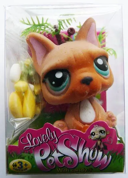 Foto dell’avviso ufficiale: Lovely Pet Show With candy (might be counterfeit) Giocattolo di plastica con dolci — rischio: Rischio chimico