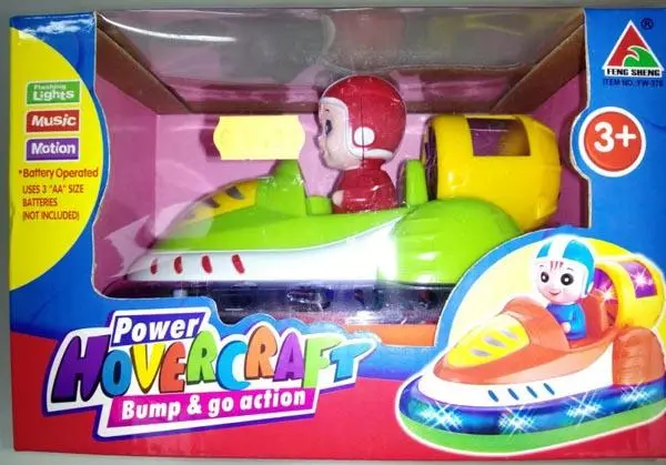 Foto dell’avviso ufficiale: FENG SHENG / colorbaby Power Hovercraft Giocattolo di plastica — rischio: Ostruzione delle vie aeree