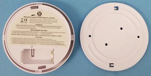 Foto dell’avviso ufficiale: Global / Lydian CO ALARM MIT LCD-ANZEIGE (CO Alarm with LCD display) Rilevatore di monossido di carbonio — rischio: Asfissia