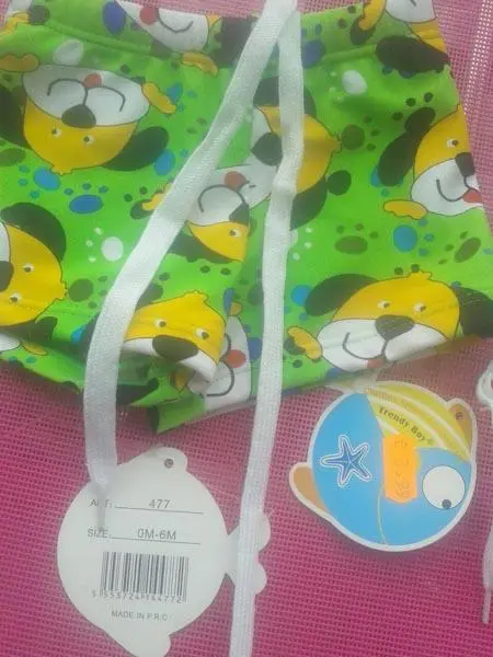 Photo de l’avis officiel: Trendy Boy Coffres de natation pour garçons — risque: Blessures