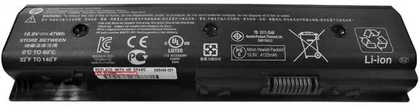 Foto aus der offiziellen Meldung: HP Notebook-Computerbatterie — Risiko: Feuer