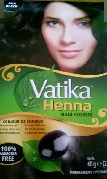 Foto do aviso oficial: Vatika Naturals Vatika Henna Hair Colour Henna cor do cabelo — risco: Químico