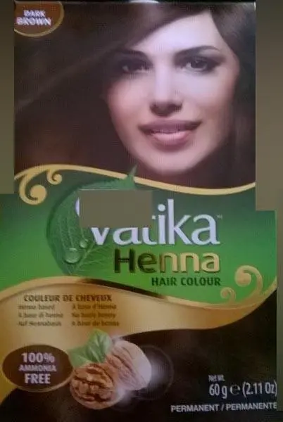 Foto do aviso oficial: Vatika Naturals Vatika Henna Hair Colour Henna cor do cabelo — risco: Químico