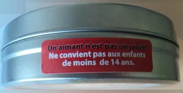 Photo de l’avis officiel: Clva INTELLIGENTE Modélisation de l’argile avec aimant — risque: Blessures