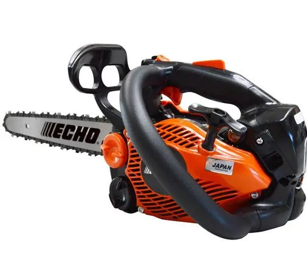 Photo from the official notice: Echo / Shindaiwa chainsaw — burns & fire risk