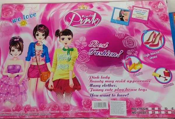 Photo de l’avis officiel: Enjoy Toys Lady Pink - Century Belle Poupée en plastique — risque: Risque chimique