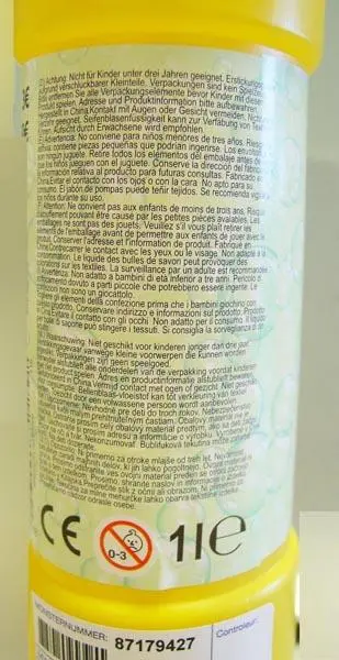 Foto dell’avviso ufficiale: Tedi FUN Planet, Bellenblaas, Ricarica per sapone bolle giocattolo — rischio: Rischio microbiologico