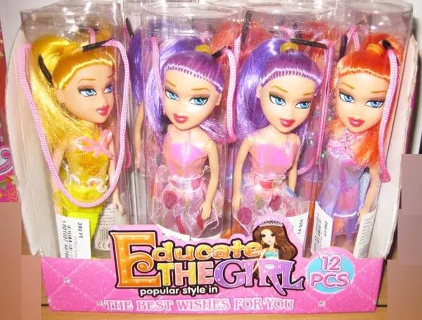 Foto do aviso oficial: Educate the girl Boneca de plástico — risco: Químico