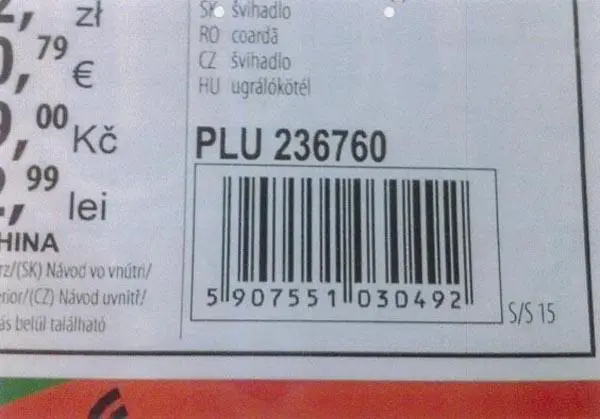 Photo from the official notice: ANJANTO Skakanka kolorowe skręty / skipping rope — chemical risk