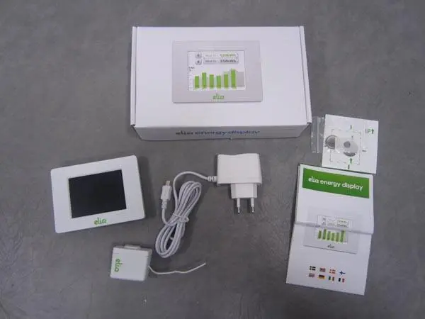 Foto aus der offiziellen Meldung: ELIQ Energy Display Energiezähler — Risiko: Elektrischer Schlag