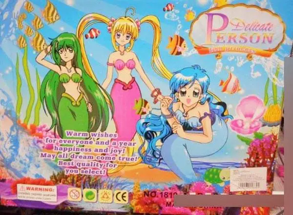 Foto do aviso oficial: Delicate Person Fish princess Boneca de plástico — risco: Químico