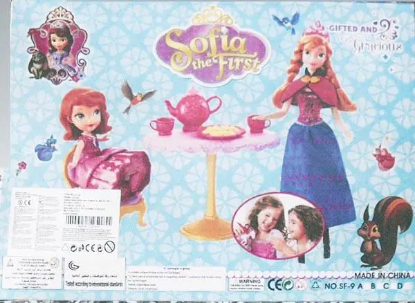 Foto dell’avviso ufficiale: Sofia the First Bambole di plastica — rischio: Rischio chimico
