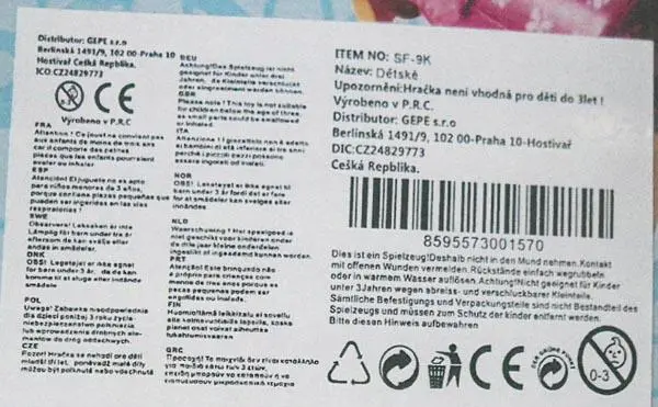 Foto dell’avviso ufficiale: Sofia the First Bambole di plastica — rischio: Rischio chimico