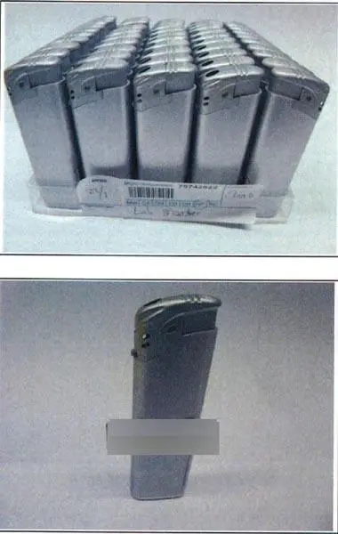 Photo de l’avis officiel: Tom The Original Flamer Briquet — risque: Brûlures