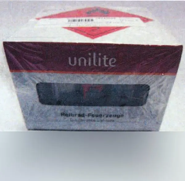Photo de l’avis officiel: Unilite Plus léger — risque: Brûlures