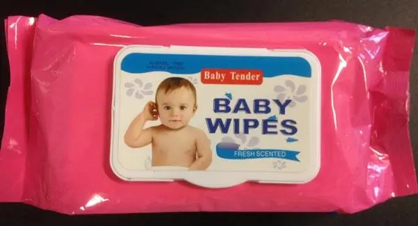 Photo de l’avis officiel: Baby tender Baby wipes, fresh scented Lingettes de soin pour bébé — risque: Risque chimique