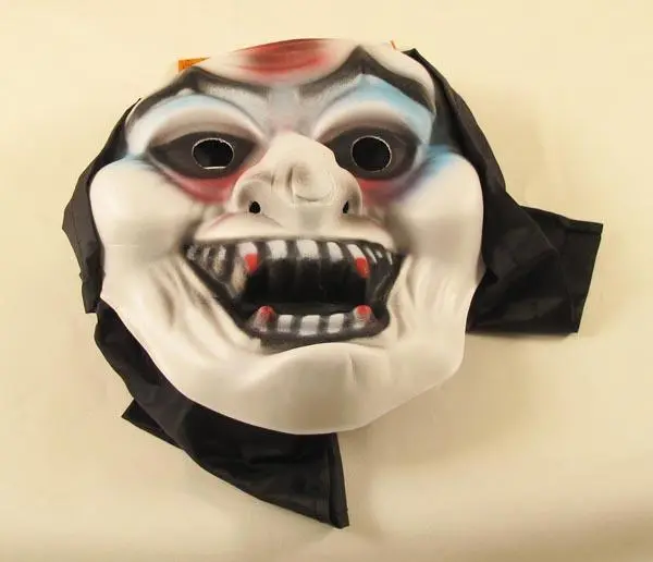 Photo de l’avis officiel: Worldex Halloween Scary Mask Masque de fantaisie — risque: Brûlures