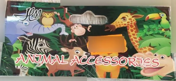 Photo from the official notice: Hm ANIMAL ACCESSORIES fancy-dress mask — burns risk