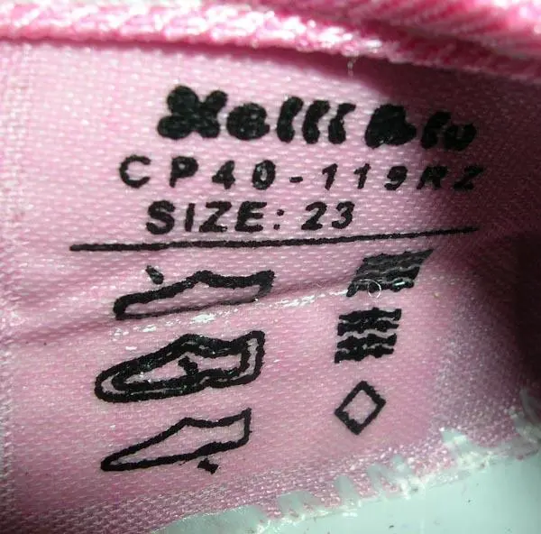 Photo de l’avis officiel: Nelli Blu Chaussures pour filles — risque: Étouffement